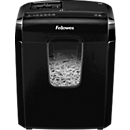 Destructeur de documents Powershred 6C Fellowes, découpe de morceaux 4 x 35 mm, pour travail à domicile