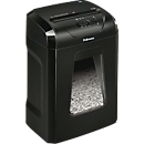 Destructora de documentos Fellowes Powershred® 12C Cross Cut, corte de partículas, P-4, contenedor de recogida negro