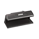 Détecteur de billets ratiotec® Soldi 120, pour toutes les monnaies, avec LED UV 3 W, L 185 x l 85 x H 79 mm, noir