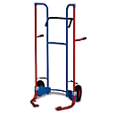 Diable à pneus avec système de levage, pneus 100 % caoutchouc