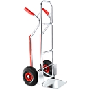 Diable en aluminium avec pneumatiques