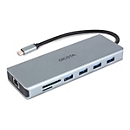 DICOTA - Dockingstation - USB-C - DP, HDMI - 1GbE