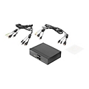 DIGITUS DS-12870 - KVM-/Audio-/USB-Switch - 2 Anschlüsse
