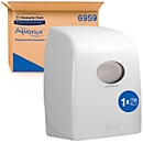 Distributeur d'essuie-mains en rouleau Aquarius® Kimberly-Clark 6959, L 428 x l 338 x H 241 mm, plastique, blanc