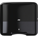 Distributeur d'essuie-mains Tork® Mini 553108, distribution feuille à feuille, pour pliage en accordéon et en couches, plastique, noir