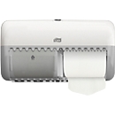 Distributeur de papier toilette 557000 Tork®  - l. 286 x P 153 x H 158 mm - pour petit rouleau - blanc