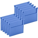 Divider for RK 421/521/621 shelving box, recycled polypropylene, blue, 10 pieces