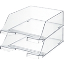 Document Tray HAN XXL, plastic, 2 pieces, transparent