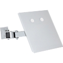 Documenthouder voor werktafel TRESTON Quick Edge, A4, ESD geleidend, zwenkbare dubbele arm, tot 5 kg, B 290 x D 330 mm, staal, lichtgrijs RAL 7035