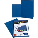 Doppelkarten ELCO Color, blanko, A6, 200 g/m², inkl. passenden Umschlägen C6, 90 g/m², Set mit jeweils 10 Stück, blau