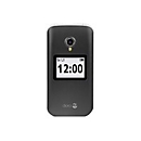 DORO 2424 - Feature Phone - 320 x 240 Pixel - rear camera 3 MP - Silber, Graphite