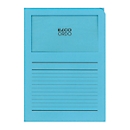 Dossier de classement Classico ORDO ELCO, pour format A4, papier, 100 p., bleu clair