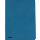 Dossier de classement FALKEN, format A4, 3 rabats, carton Manila, bleu