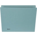 Dossier vertical Biella, pour DIN A4, L 330 x l 265 x H 1 mm, carton, bleu