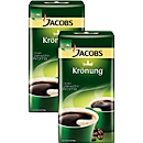 Double pack of high quality Jacobs Krönung coffee, ground