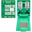 Douche oculaire avec coffret mural - polystyrène