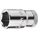 Douille 20 1/4 pouces, hexagonale SW 4,5 mm, L 25 mm, GEDORE