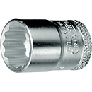 Douille D 30 3/8 pouces à 12 pans SW 11 mm L.28 mm GEDORE