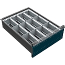 Drawer subdividers, 12 compartments, 150-240 mm