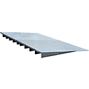 Drive-on ramp type AR 123, galvanized