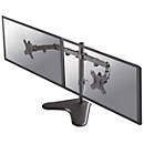 Dual-monitorarm NewStar FPMA-D550DDBLACK, tot 32", kantel-/draai-/zwenkbaar, in hoogte & diepte verstelbaar