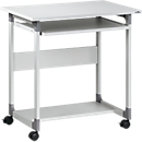 DURABLE Computertrolley 75 FH, breedte 750 mm, met wieltjes, grijs