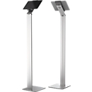 Durable Floor tablet stand, for tablets 7-13", holder can be rotated 360°, arm can be tilted 0-88°, incl. USB cable