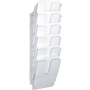 DURABLE folderhouder Flexiplus 6, 6 vakken, A4, hoog, transparant