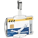Durable kaartenhouder RFID Secure Mono, voor 1 kaart met clip-bevestiging, 10 stuks