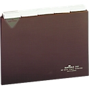 DURABLE Leitregister, DIN A5, Buchstaben A-Z, PVC, Tabbreite 40 mm