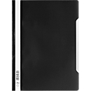Durable loose-leaf binder, DIN A4, polypropylene, 50 pieces, black