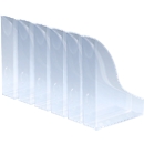 Durable magazine file Basic, DIN A4, polystyrene, transparent