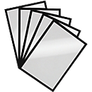 DURABLE magneetlijst DURAFRAME MAGNETIC, A4, zwart, 5 stuks