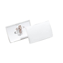 DURABLE naambadges met combiklem CLICK FOLD - 40 x 75 mm - pak van 25 stuks
