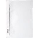 DURABLE snelhechtmap met snelhechter, A4, polypropeen, 50 st., wit