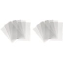 Durable transparent pockets, DIN A3, open top, 10 pieces