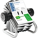 Durable Visifix roll file, for 400 cards, silver