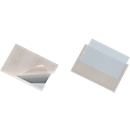 DURABLE Visitenkartenhüllen, für 100 Visitenkarten, selbstklebend, 100 Stück, 92 x 62 mm