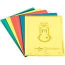 DURABLE zichtmap, A4, 100 stuks, diverse kleuren