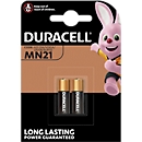 DURACELL® batteries MN21 V23GA, voltage 12 V, capacity 33 mAh, alkaline, 2 pieces