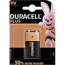DURACELL® batterijen Plus E-Block, 9 V, per stuk,