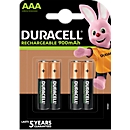 DURACELL® oplaadbare batterij Micro AAA 800mAH mAH, 4 stuks