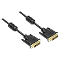 DVI-D connection cable, 24+1 / 5 m, black