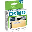 DYMO LabelWriter, etiquetas de dirección de retorno, permanentes, 25 x 54 mm, 1 rollo à 500 pcs.