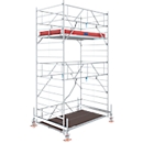 Échafaudage Stabilo série 500 - aluminium - 200 kg/m² - L 2500 x l 1500 x H 5500 mm
