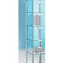 Eclairage LED sur rail pour vitrines BST Forum, 5 spots, 5x 4,5 W Power-LEDs