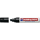 edding 800, with wedge tip, 4-12 mm, black, 1 piece