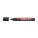 EDDING Permanent marker 330, with wedge tip, 1-5 mm, 1 piece, black