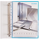 EICHNER documenthoesjes met vouw, A4, bovenaan open, rechts halfopen, 10 stuks,
