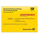 Einschreibemarke Deutsche Post 'Einschreiben Eigenhändig', 4,85€, 10er Pack, selbstklebend
